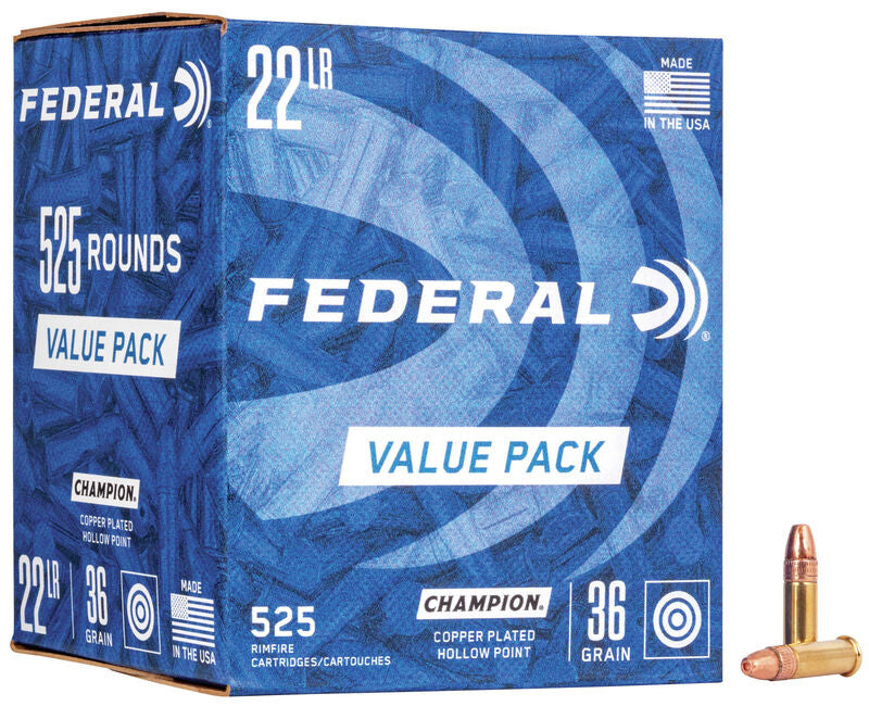 Federal 745 Champion Rimfire Rifle Ammo 22 LR