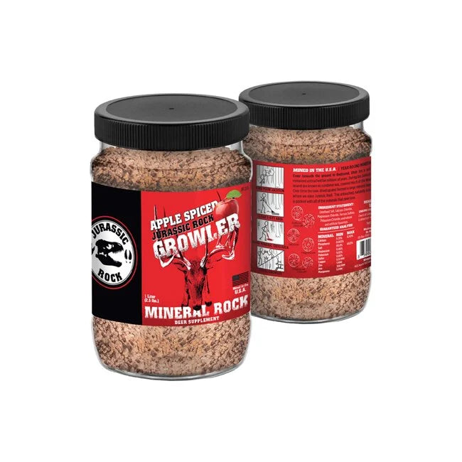 Jurassic Rock JR2A 2.5 Lb Growler 1 Qt Apple Spiced Crushed Mineral Rock