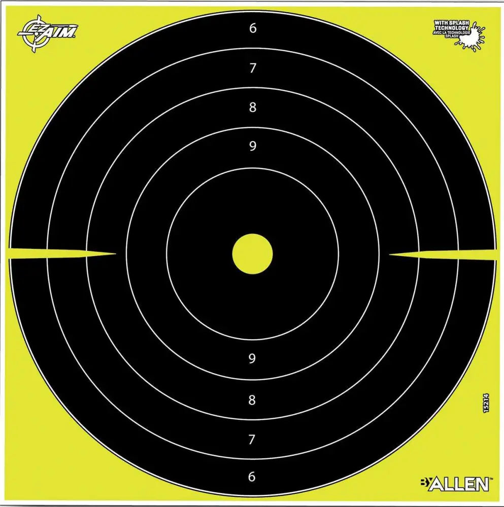 Allen 15214 EZ Aim 12X12 NonAdhesive Splash Bullseye 12 Pack
