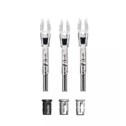 Nockturnal Shift Universal Green Lighted Nock 3Pack