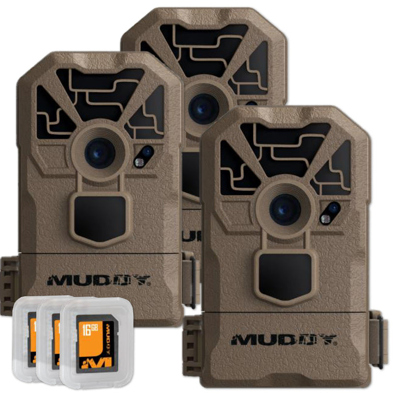 Muddy MUDMTC1003PK 14MP Muddy Game Camera 3Pack