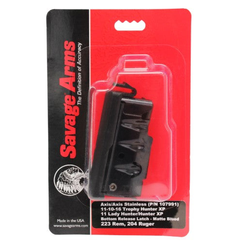 SAVAGE AXIS 223 MAG MATTE BLUE