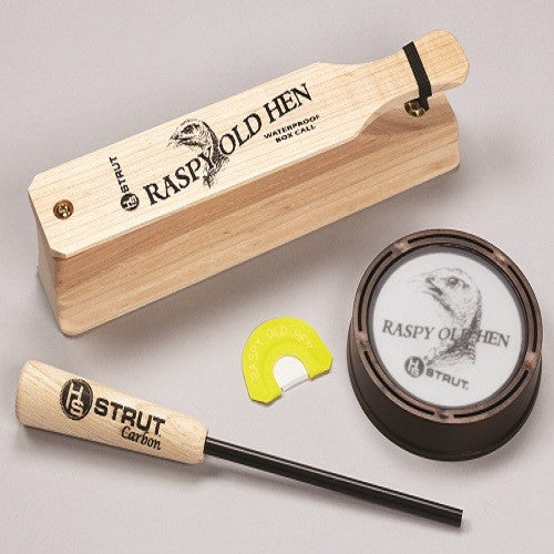Hunter's Specialties H.S. Strut Raspy Old Hen Turkey Call Combo
