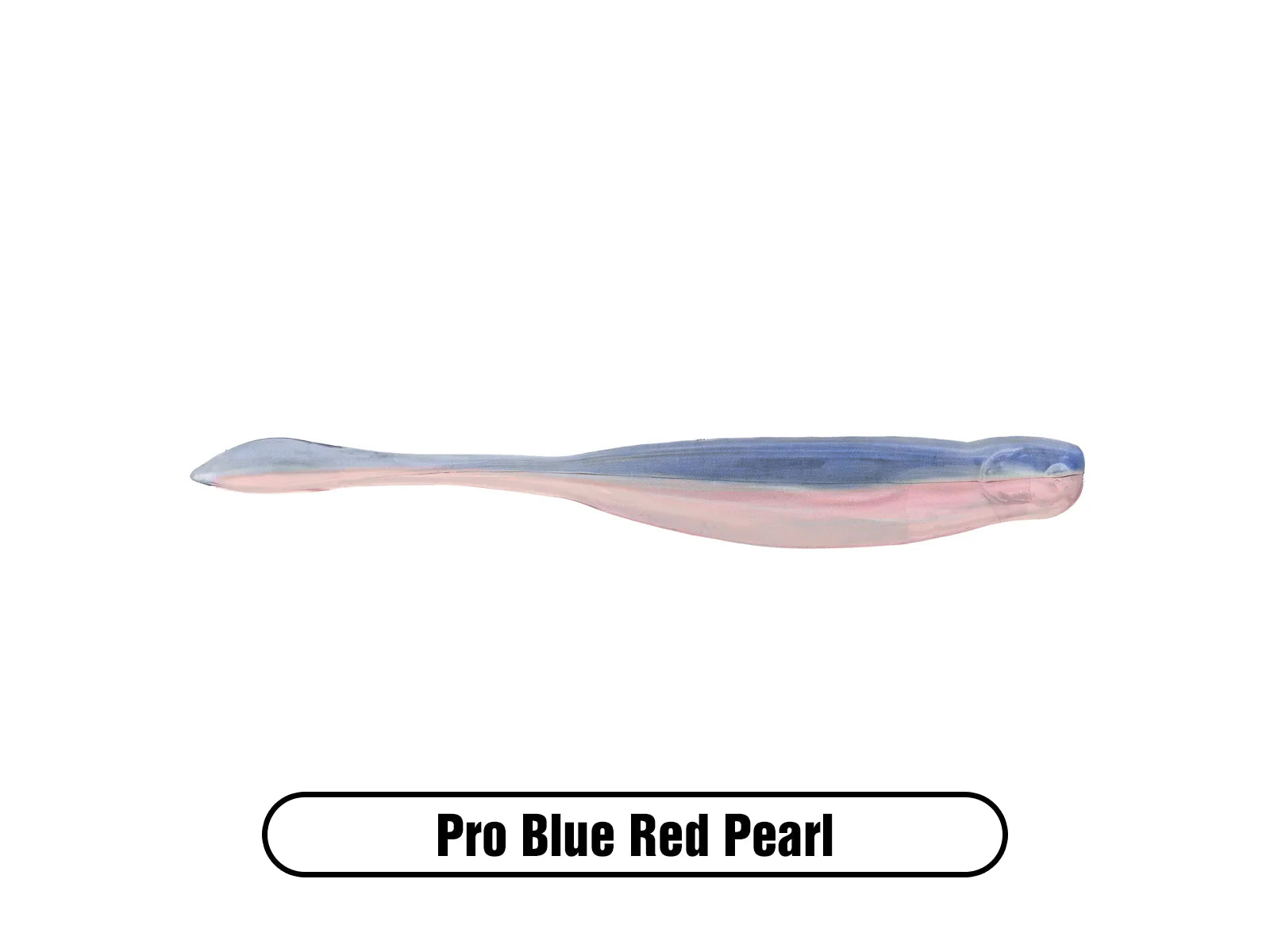 X Zone 3.25" Hot Shot Minnow Pro Blue Red Pearl