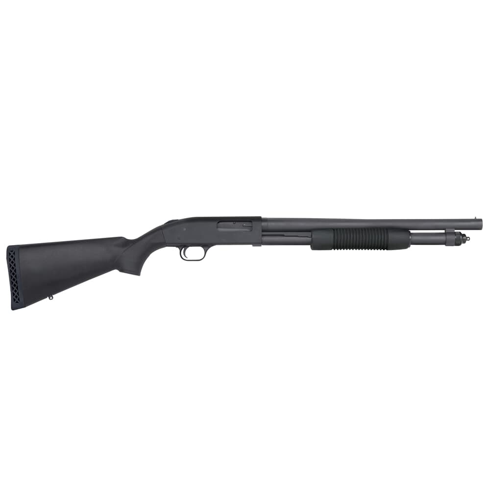 Mossberg 590 Security 12 Gauge 18.5" Cylinder Bore Barrel Matte Blue Synthetic / Stock