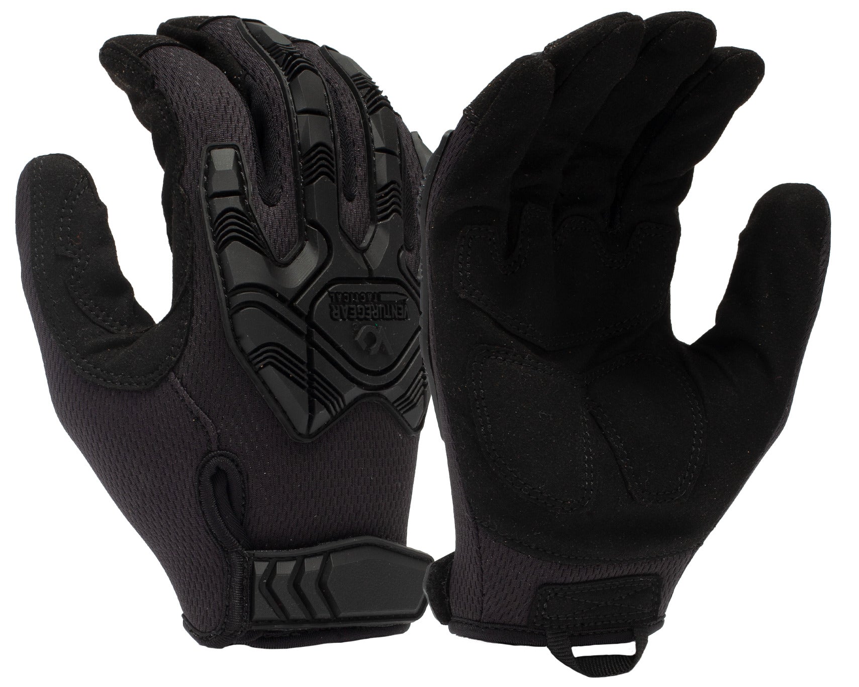 Venture Gear Tactical Heavy Duty Impact Operator Glove Black Large