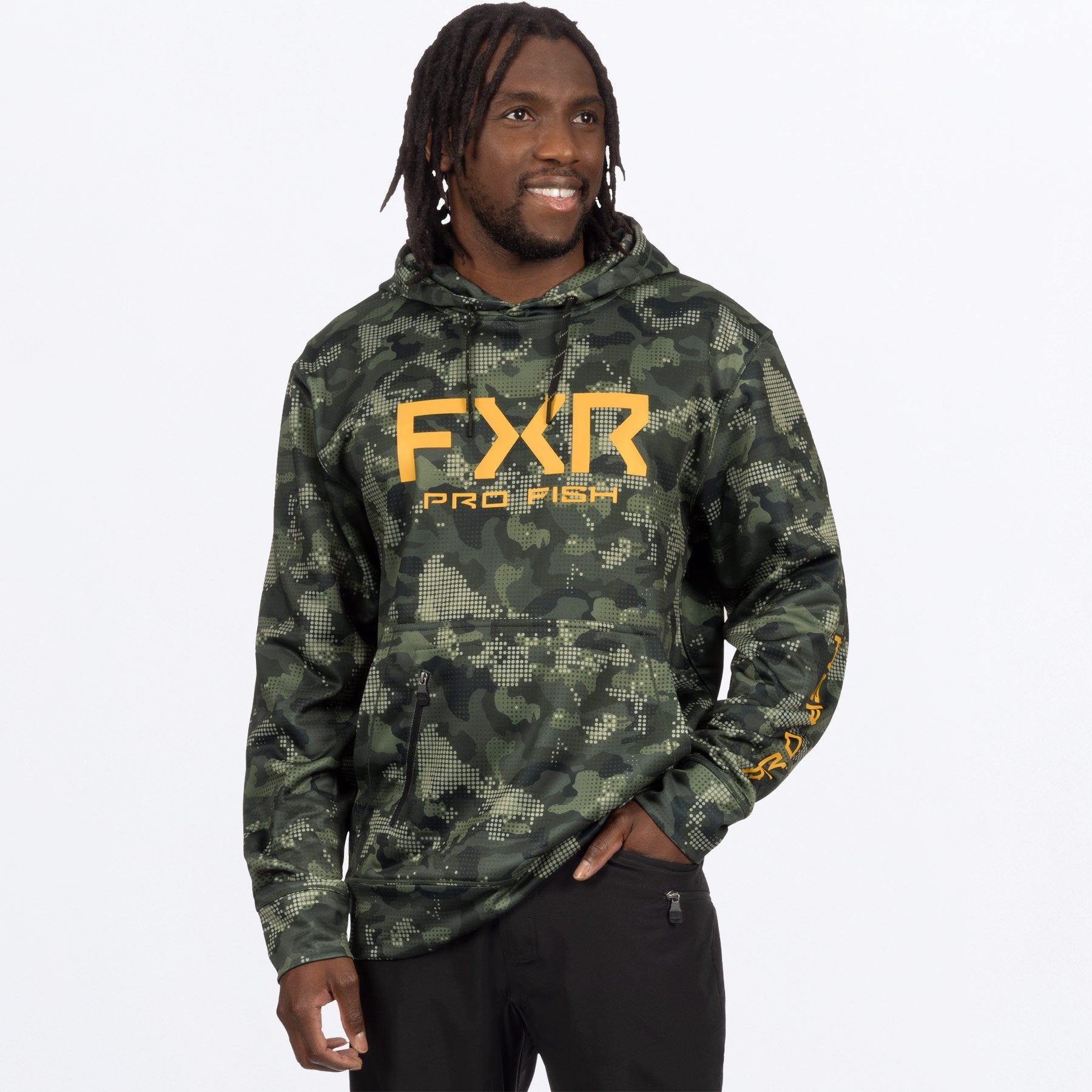FXR Men's Pro Fish Tech Pullover Hoodie