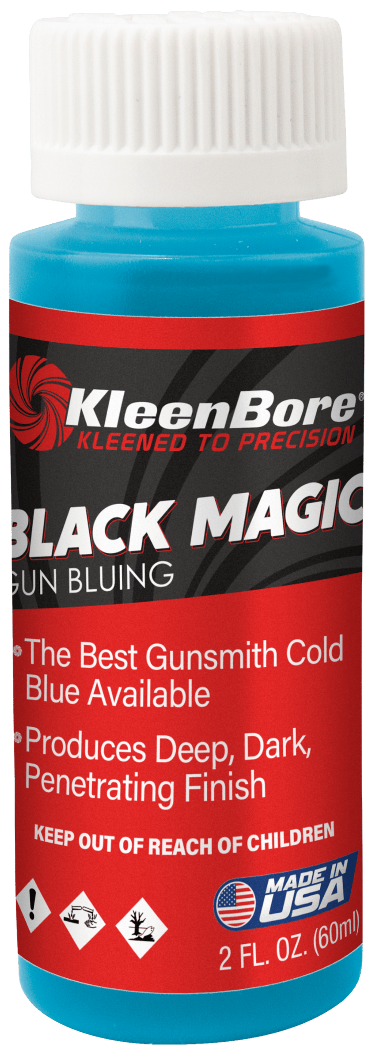 KleenBore GB2 Black Magic Bluing Solution 2oz Bottle
