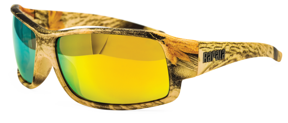 Rapala Prowler Polarized Glasses Camo/Amber/Orange Mirror