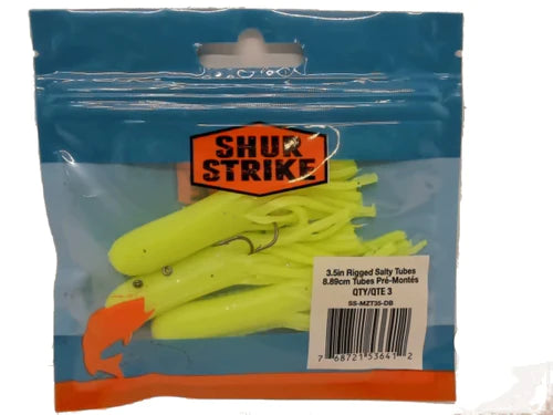 Shur Strike Rigged Tubes 3pk 48pc Dump Bin