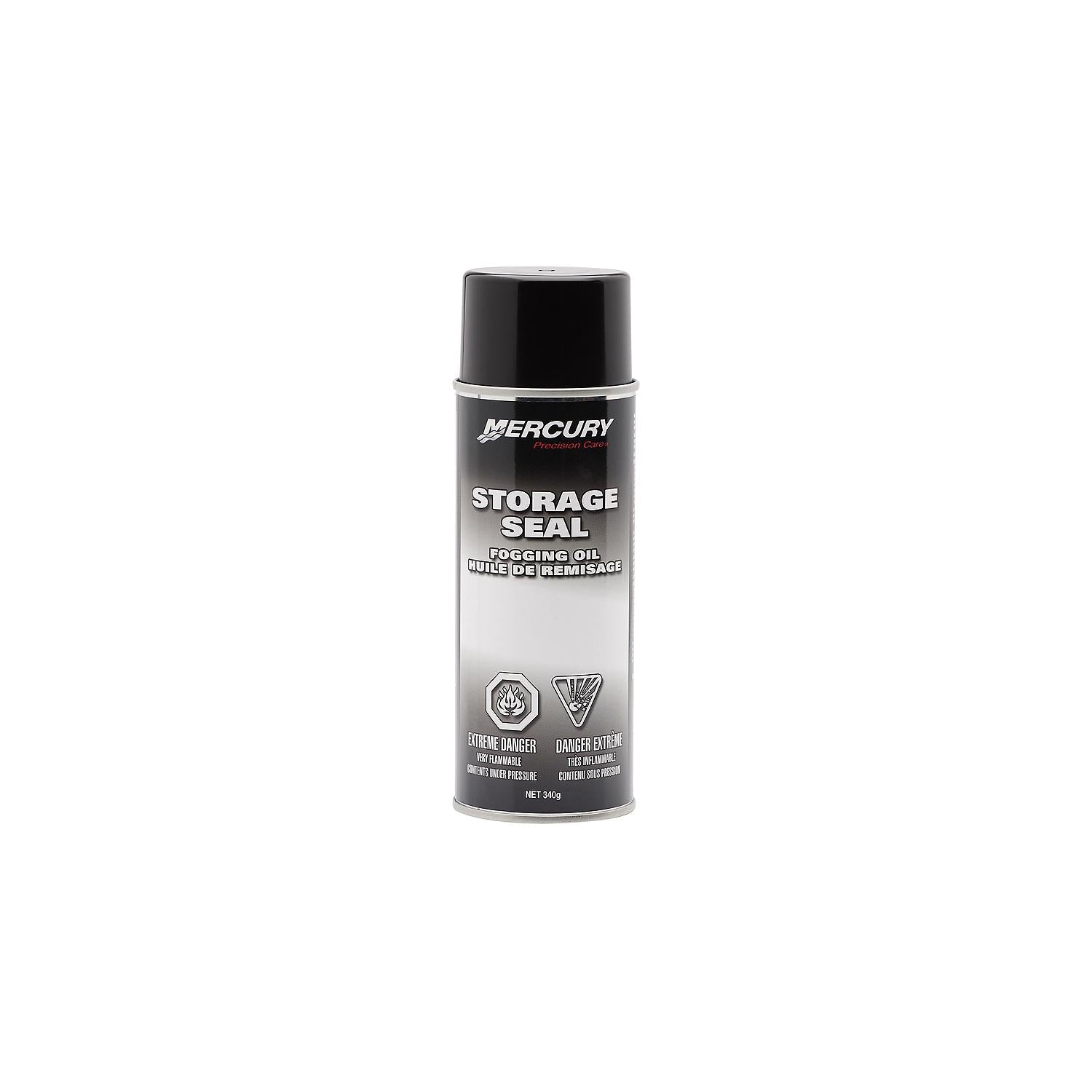 Mercury 858081KC3 Storage Seal Fogging Oil for 2-Stroke and 4-Stroke Gas Engines, 12 oz Spray Can