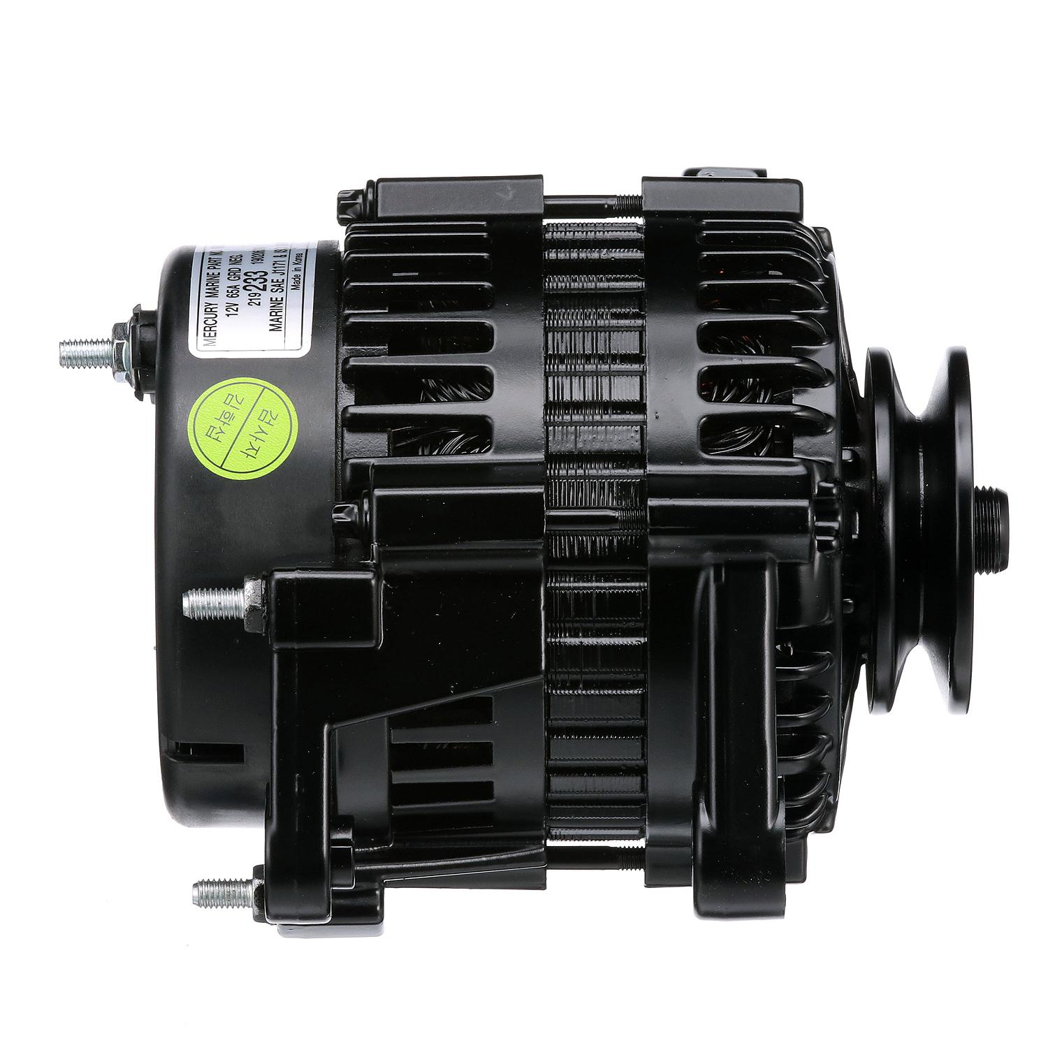 Quicksilver 862030T01 65 Amp Alternator, Delco, V-Belt for 3.0L MerCruiser Sterndrive or Inboard Engines