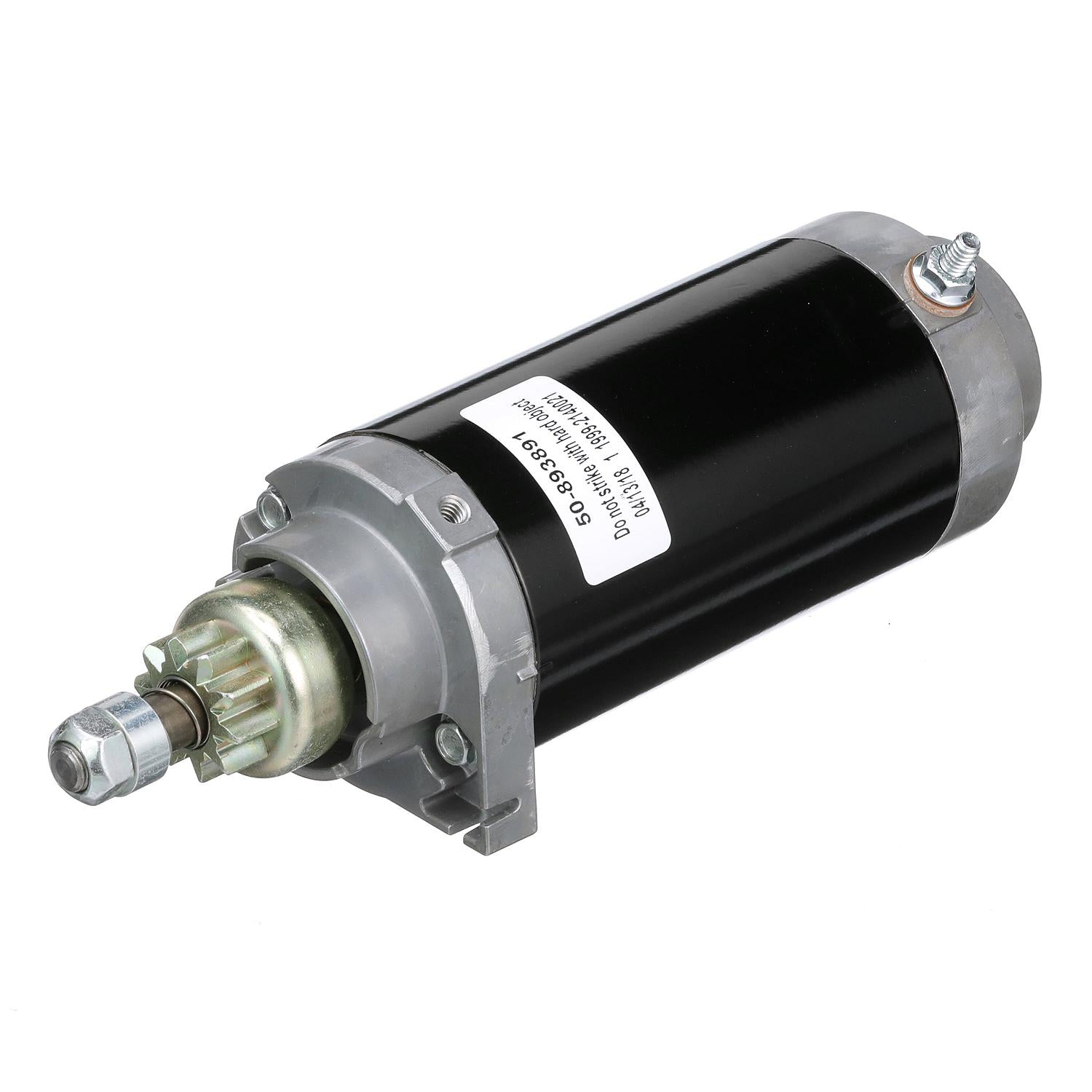 Quicksilver 892339T01 Starter Motor Assembly for Select Mercury and Mariner 2-Cycle, 4-Stroke, EFI, DFI and Verado Outboards