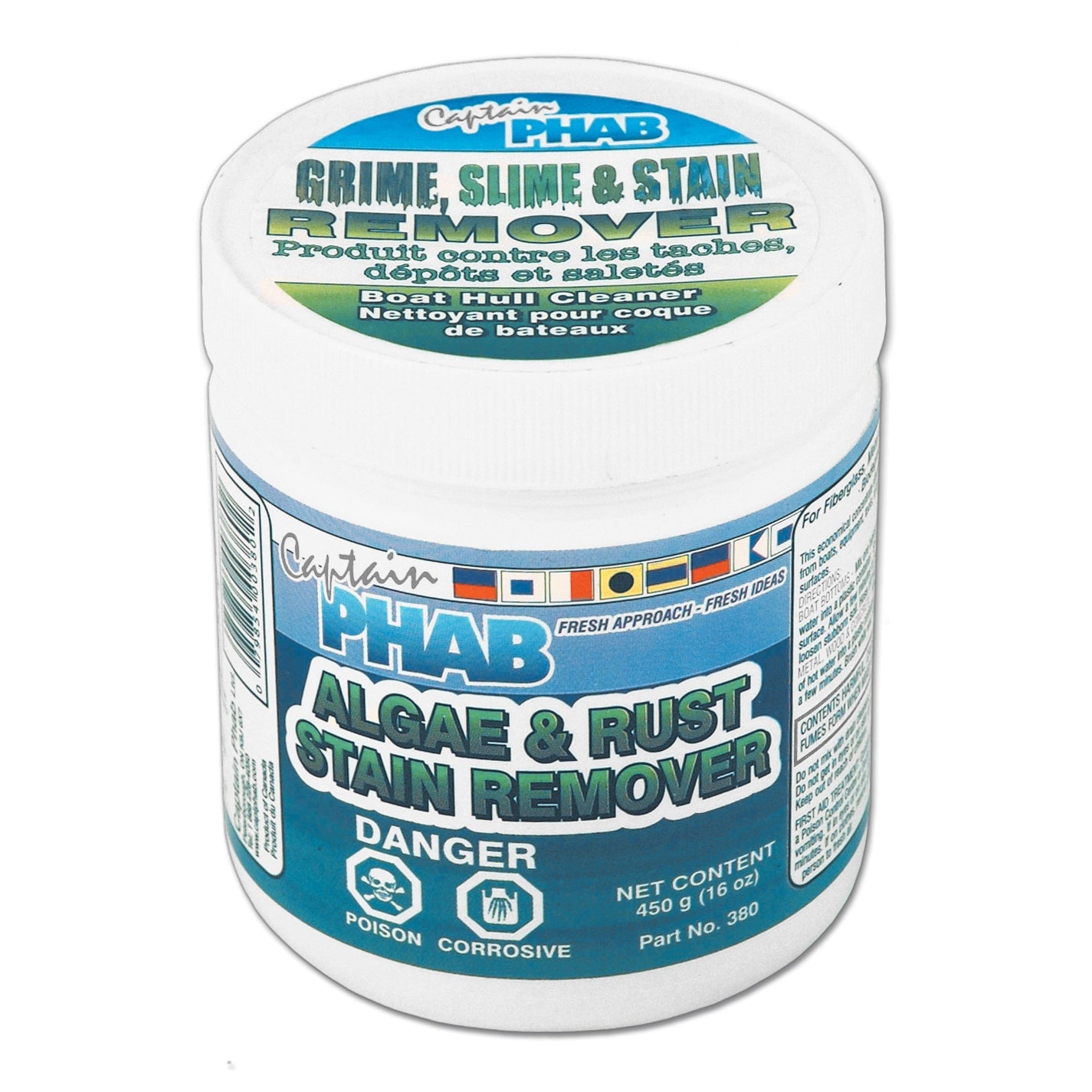 Captain Phab Algae & Rust Satin Remover 16 oz.