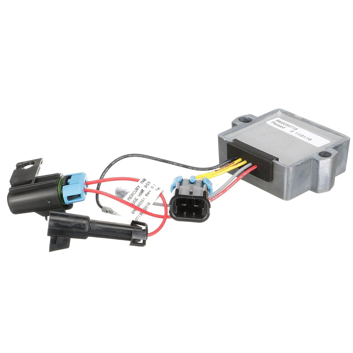 Quicksilver 893640T01 Voltage Regulator/Rectifier for Select Mercury 4-Stroke 30-60hp Outboards