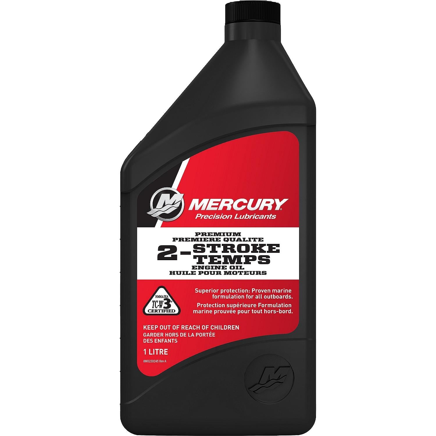 Mercury 2-Stroke Premium Engine Oil , 1 Quart