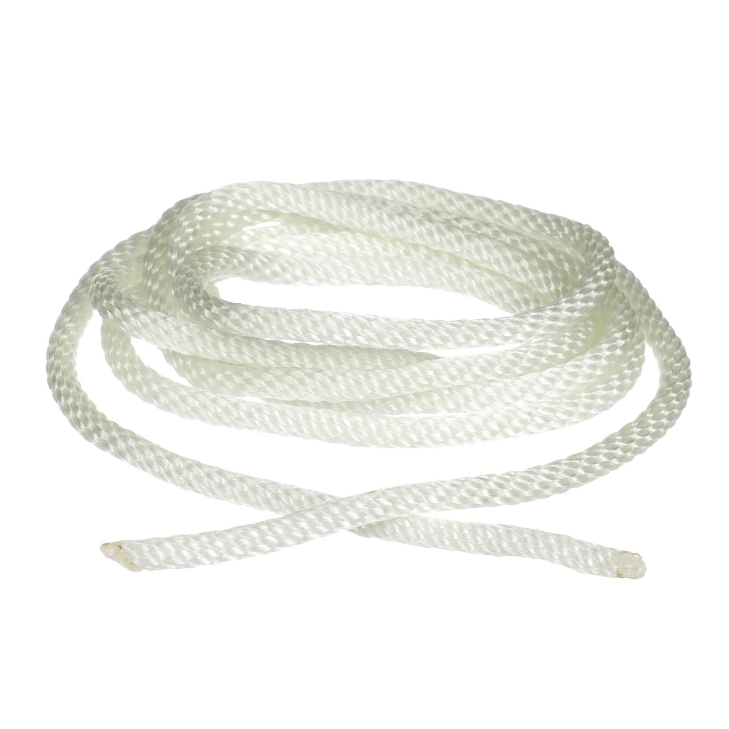 Quicksilver 8M0110704 Manual Start Outboards Starter Rope Line, Braided Nylon