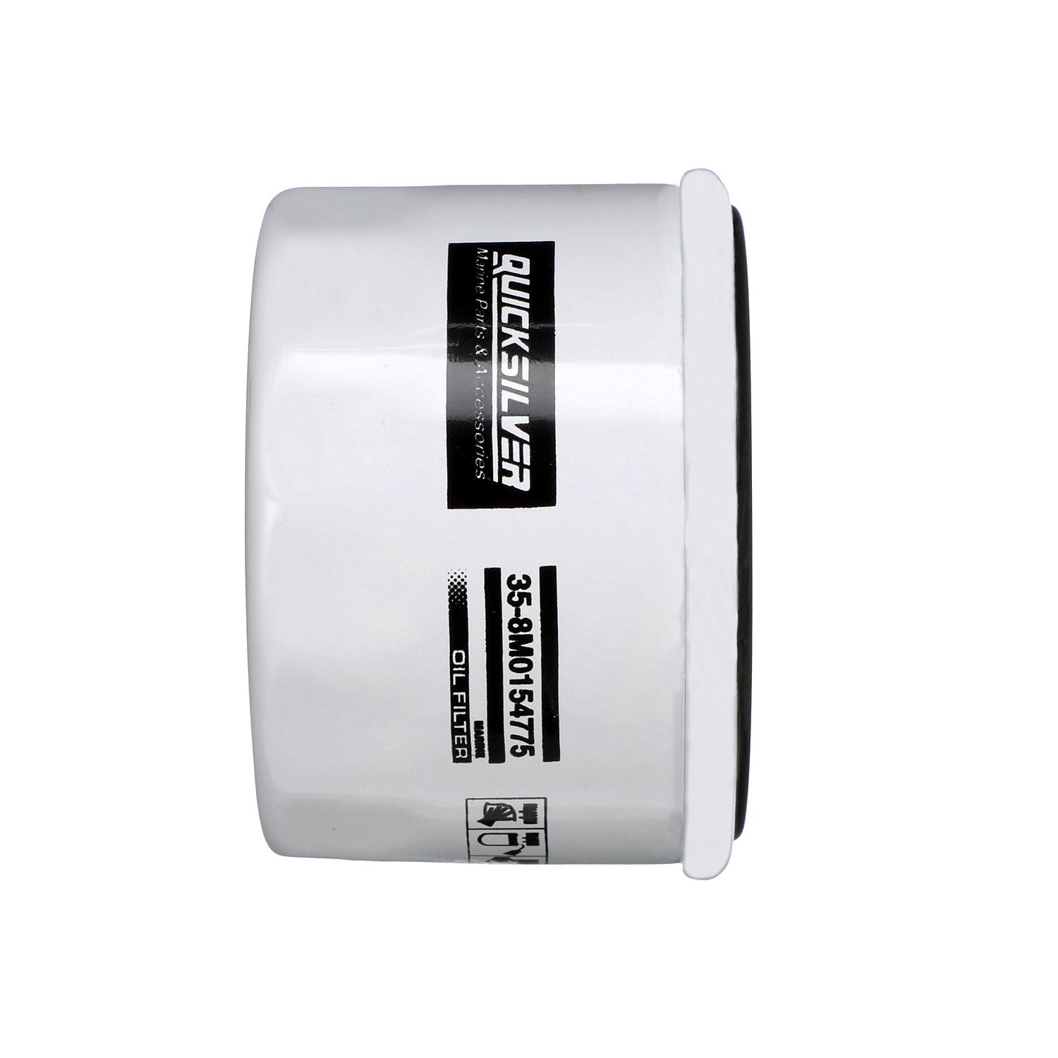 Quicksilver 8M0154775 20 Micron Oil Filter for Various Marine Engines