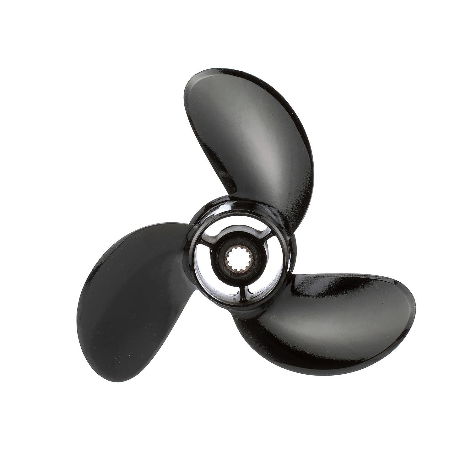Mercury Black Max 3-Blade Aluminum Propeller, 8.9" Diameter x 8.5" Pitch, Right Hand Rotation