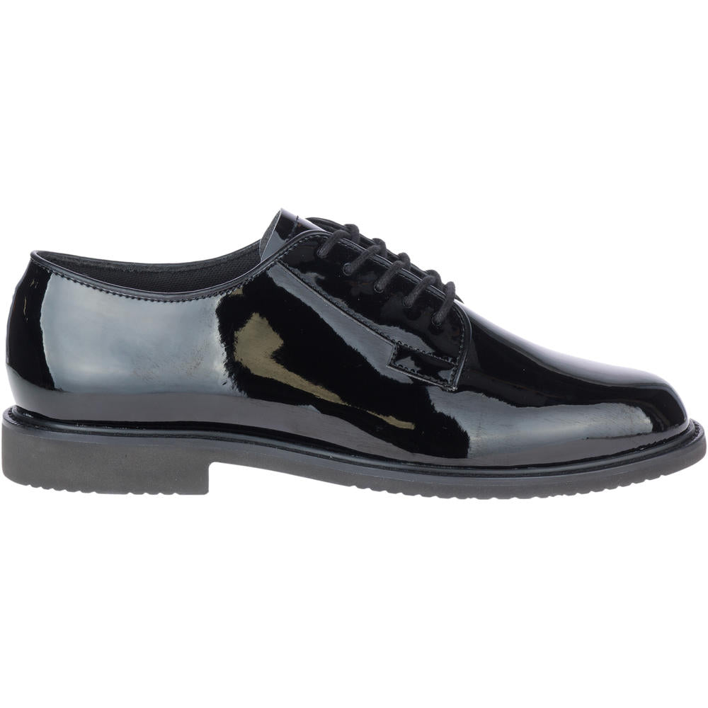 BATES SENTRY OXFORD - BLACK HIGH GLOSS (WOMEN'S)
