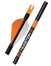 EASTON 6.5 BOWHUNTER ARROW 300 2" BLAZER DOZEN BRONZE BAND