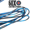 Hoyt Torrex String/Cable Set - ST 54.35\" CC 33.25\" BC 32.00\" Custom Colour Flo Orange Blk Twist