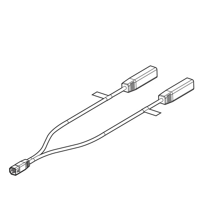 Humminbird 9 M SILR Y - HELIX Side Imaging Left / Right Splitter Cable