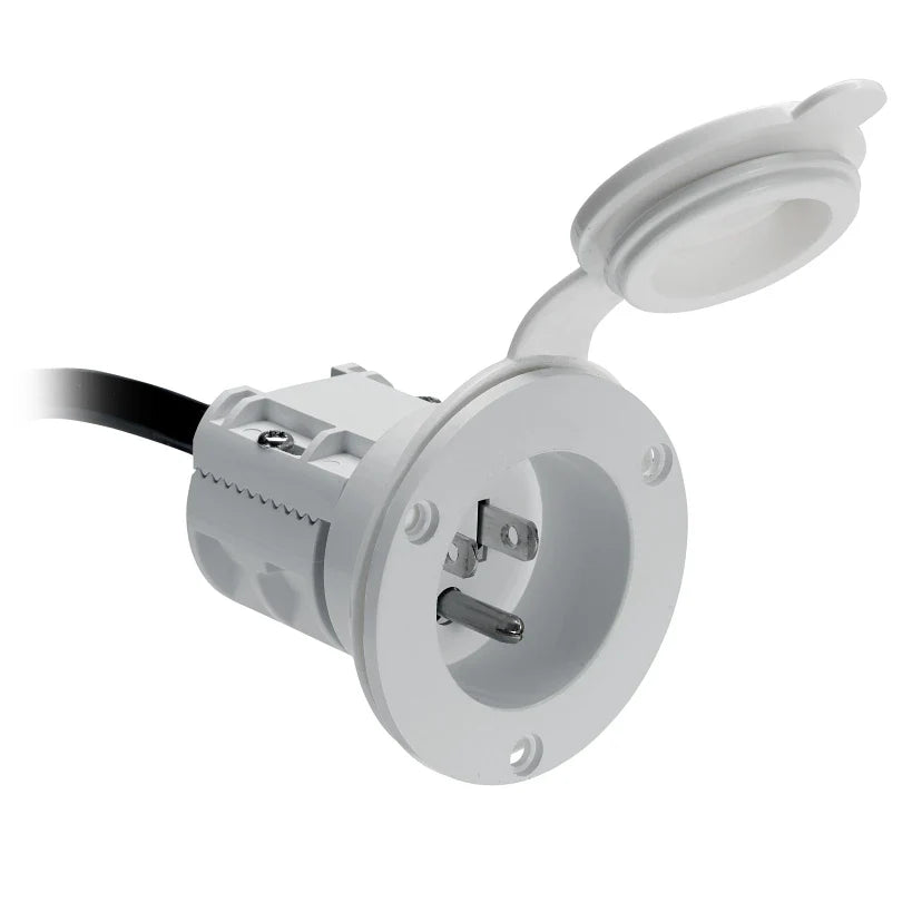 Minn Kota AC Power Port-White / MKR-23