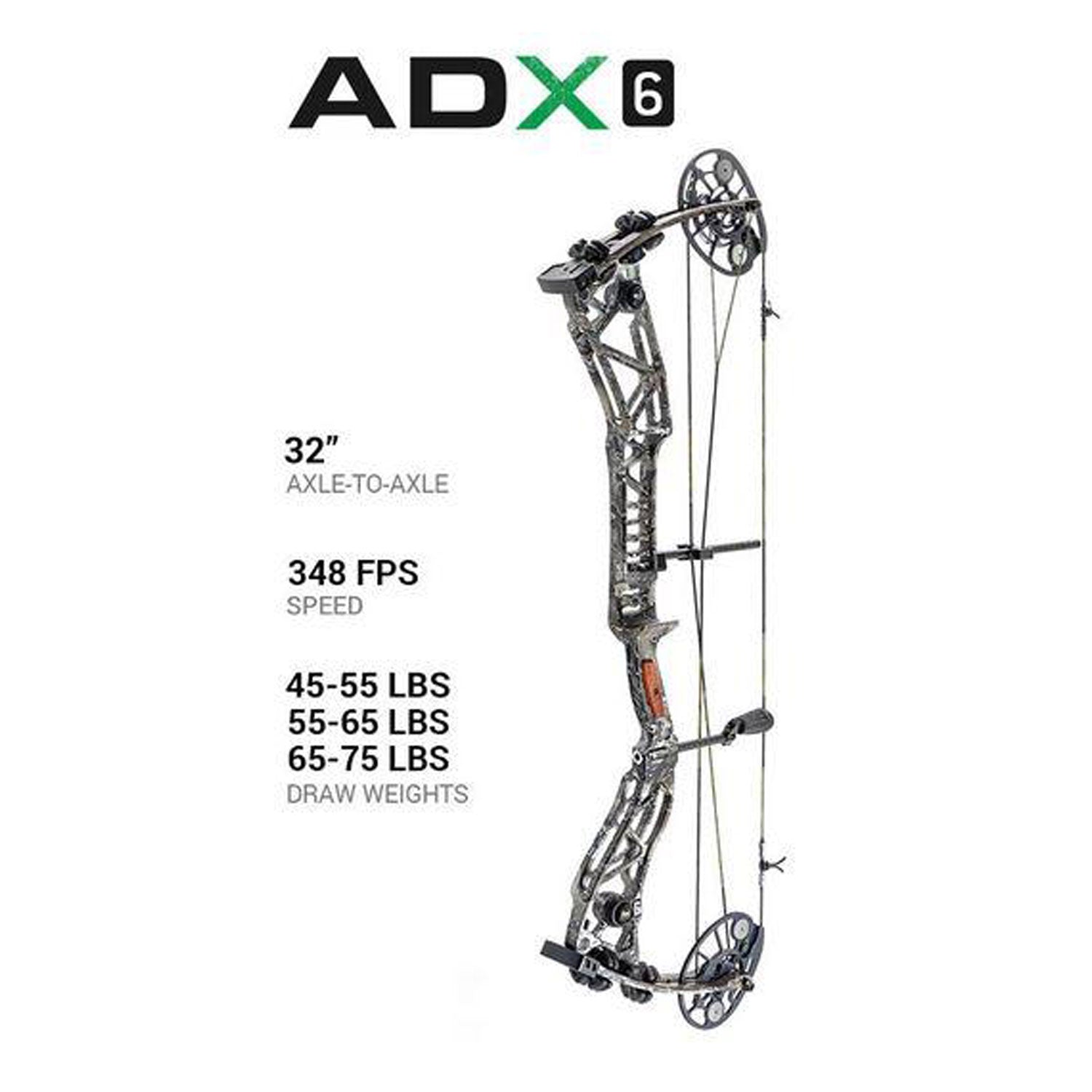 Martin Archery ADX 6 Compound Bow RH Black