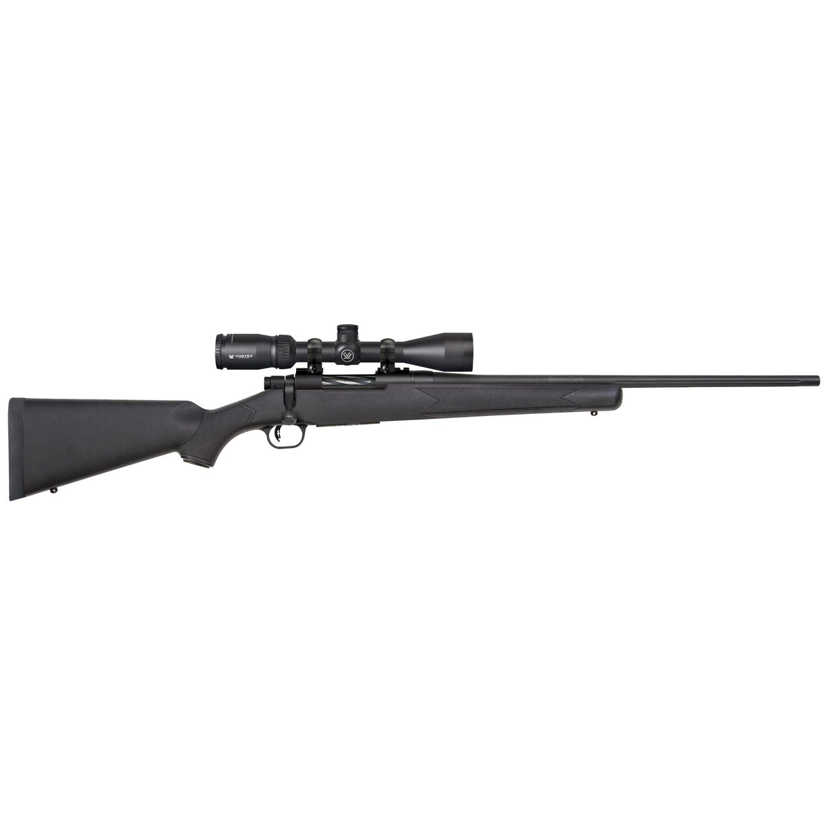 Mossberg Patriot 22-250 22" Barrel With Vortex Scope Matte Blu Synthetic Stock product image