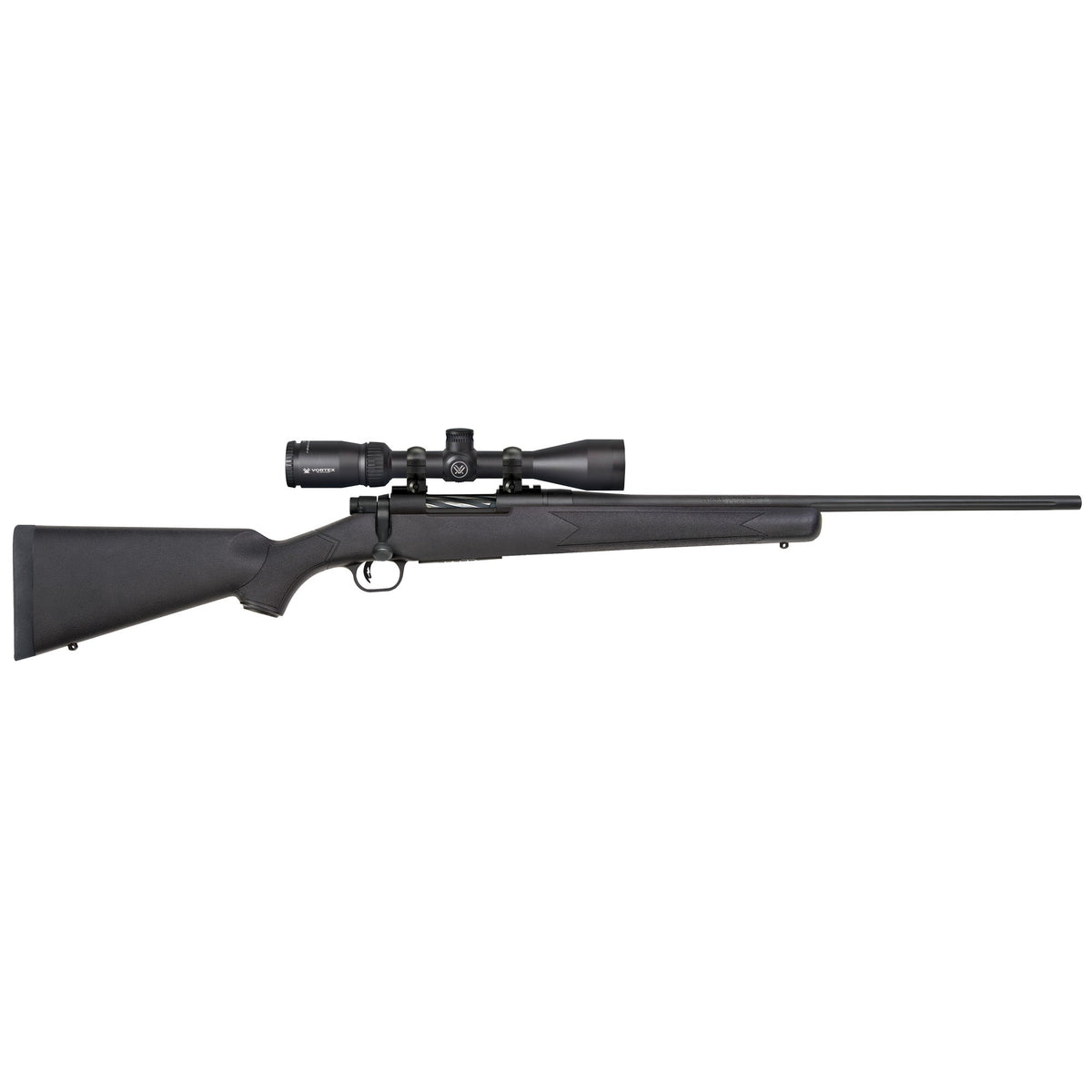 Mossberg Patriot 7mm-08 22" Barrel With Vortex Scope Matte Blu Synthetic Stock product image