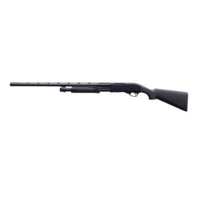 CHURCHILL 612 Pump Shotgun w/ Synthetic Stock, Left Hand - 12GA, 2-3/4" or 3", 28" Barrel, 5-Shot