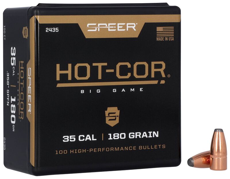 Speer Hot-Cor .358 180gr Bullets - 100 Count