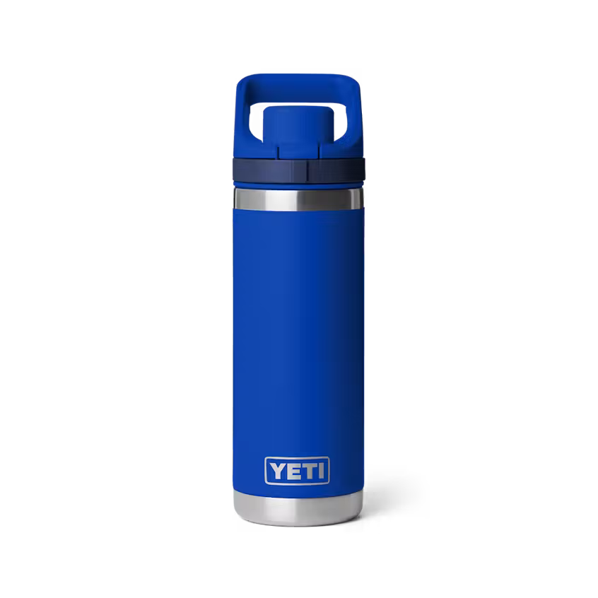 YETI Rambler 532 ML Water Bottle with Flip Chug Cap Royal Blue