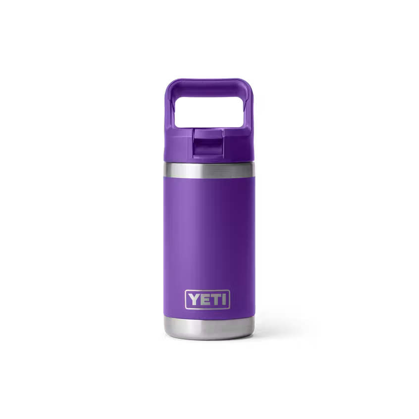 YETI Rambler Jr. 355 ML Kids Water Bottle with Colour-Matched Straw Cap Pace Purple