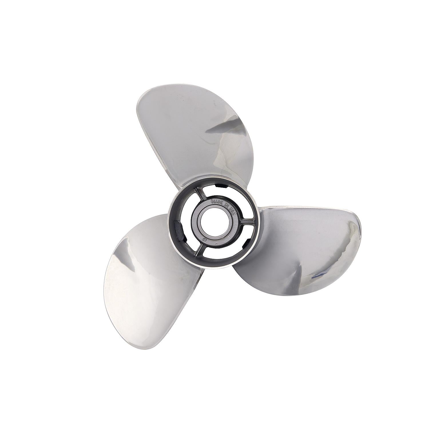 Mercury Tempest Plus 3-Blade Stainless Steel Propeller, 14.6" Diameter x 24" Pitch, Right Hand Rotation