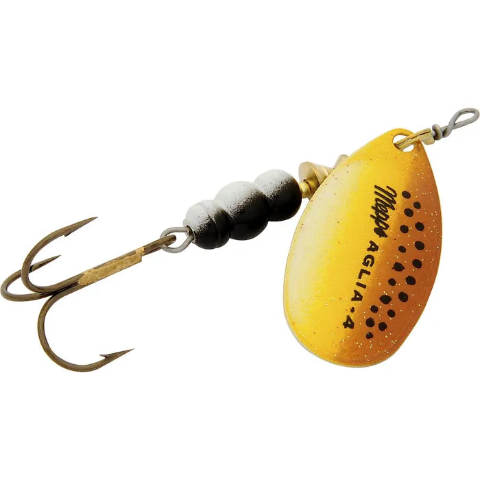 Mepps B4-S Aglia In-Line Spinner -4 1-3oz Plain Silver