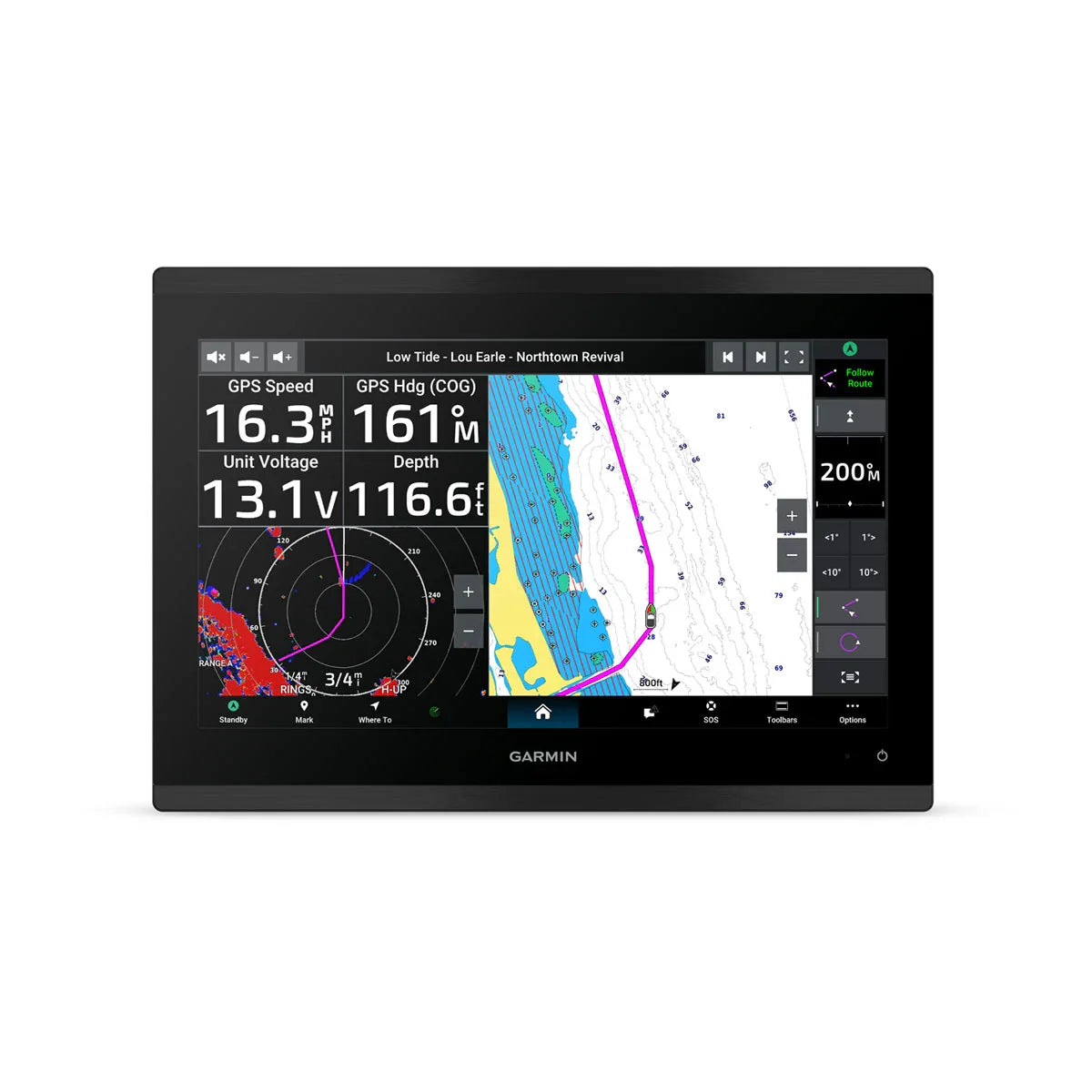 Garmin GPSMAP 9213 with U.S. and Canada Navionics+