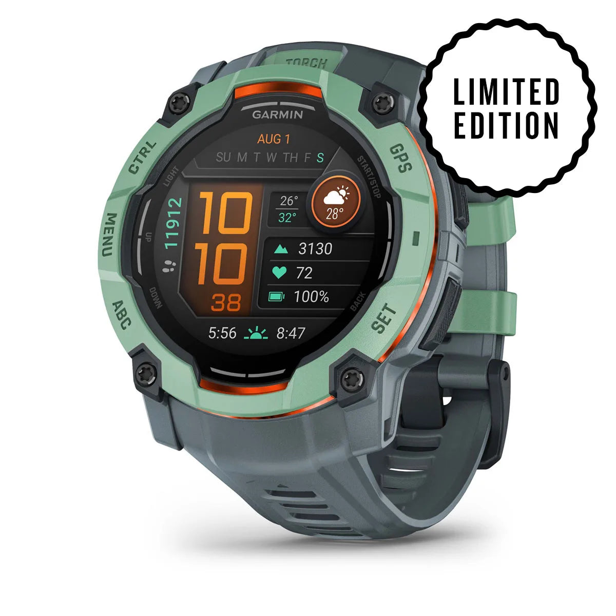 Garmin Instinct 3 – 50 mm, AMOLED Neo Tropic with Twilight Band