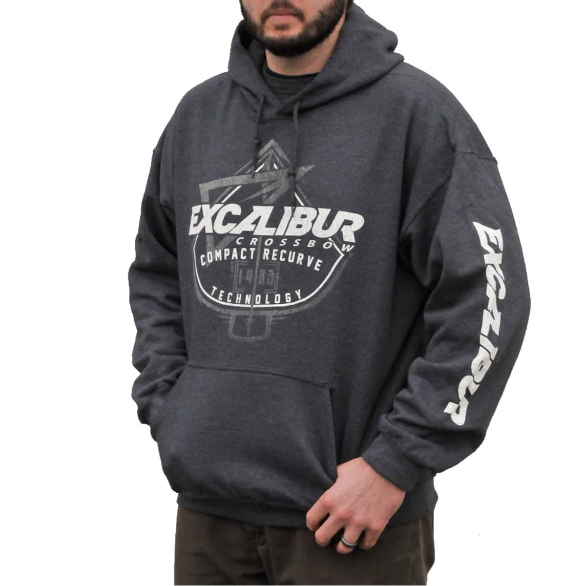 Excalibur Hoodie Grey - XLarge