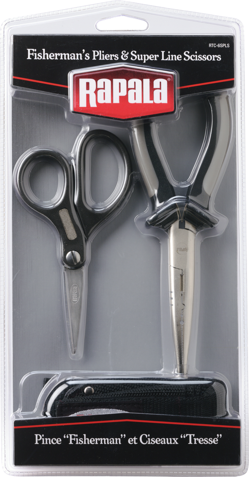 Rapala Pliers Super Line Scissor Combo
