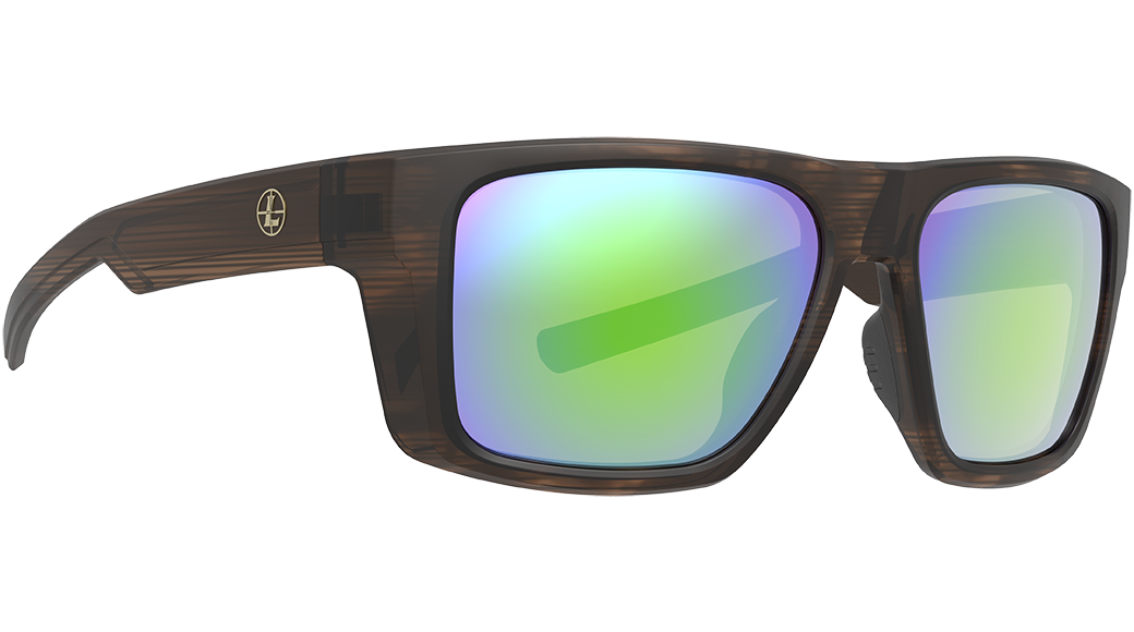 Leupold Skyline Performance Eyewear - Matte Tortoise / Emerald Mirror