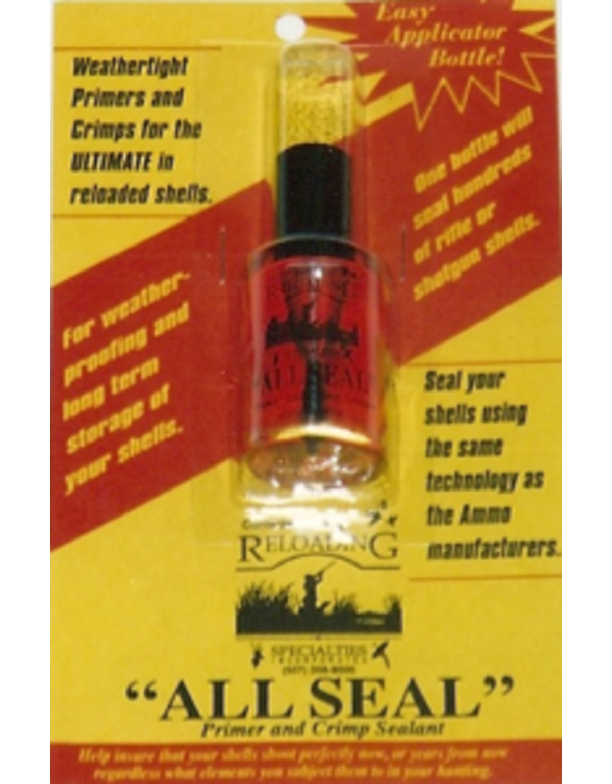 Reloading Specialties All Seal primer and crimp sealant