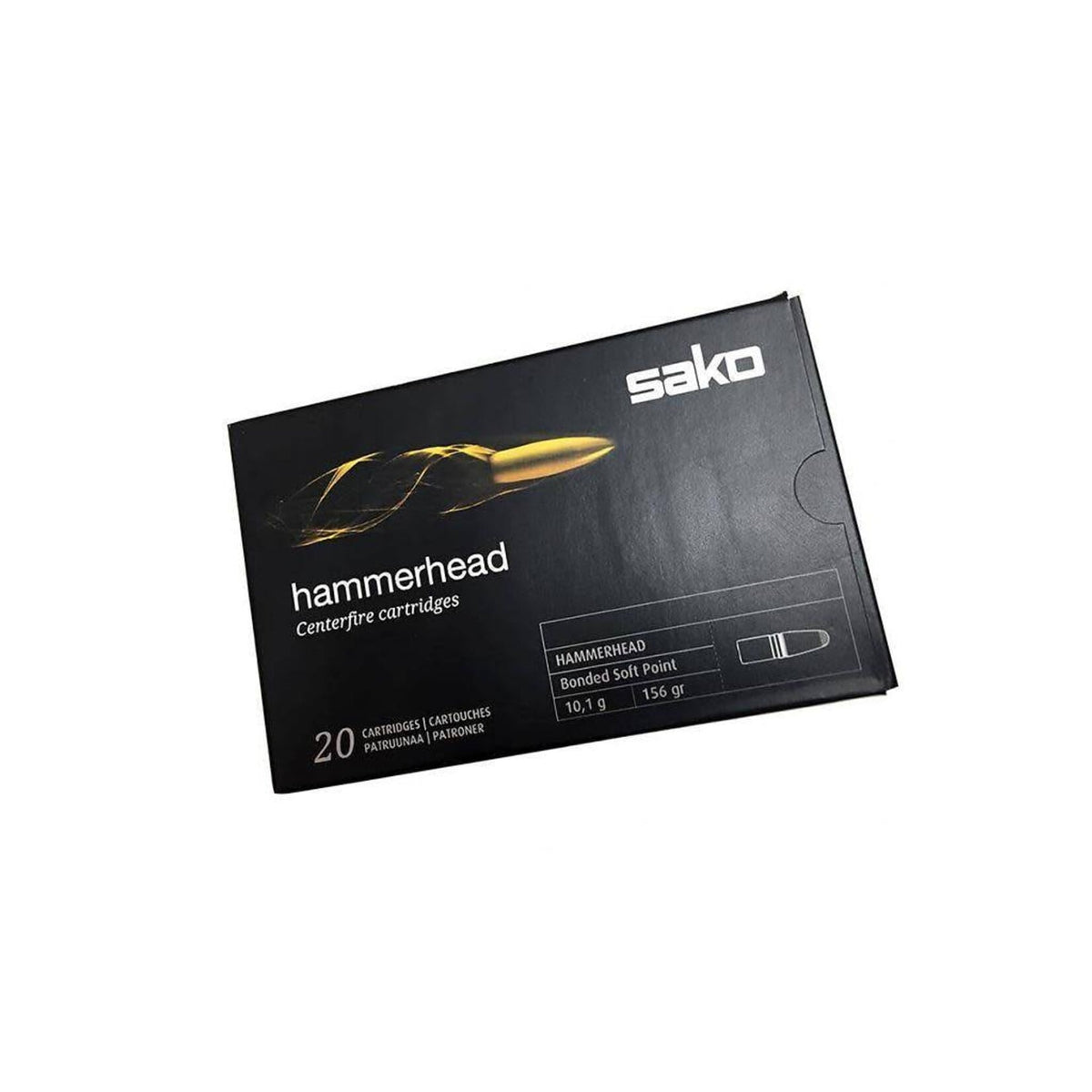 Sako Super Hammerhead .308 Win Bonded Soft Point Ammunition – 20 Rounds