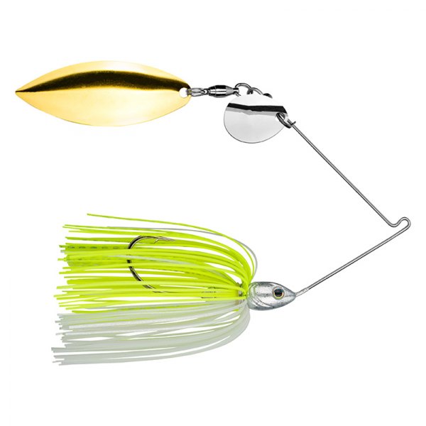 Strike King Tour Grade 1st Gen 3/8 Oz Spinnerbait Bait White - Frsh Water Wire Baits