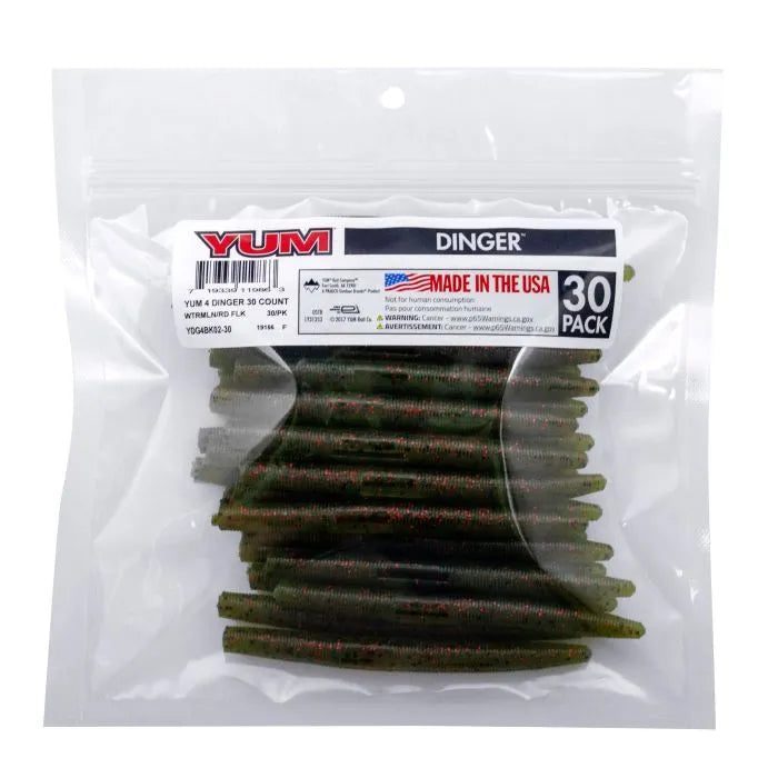 YUM 4" Dinger Bulk 30 Pack