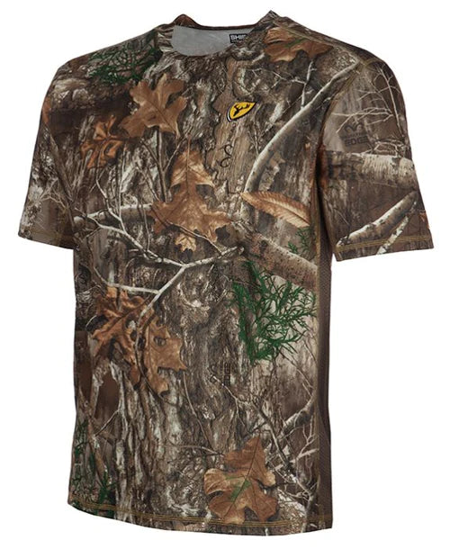 BLOCKER CAMO SHIELD TEE-MILITARY GREEN