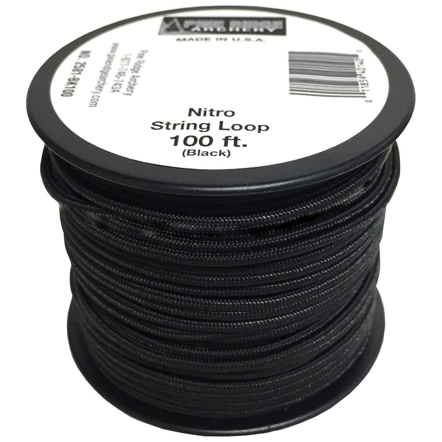 Pine Ridge Nitro String Loop Black (6 inch)