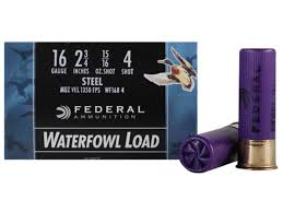 FEDERAL STEEL 16 GA, 2 3/4", 15/16 oz, #4-High Falls Outfitters
