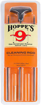 HOPPE'S 17 CAL 3 PC CLEANING ROD